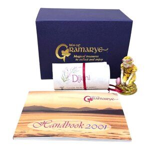 Isle Of Gramarye Dijani Faerie Figurine With Box & Handbook 2001 Harmony Kingdom